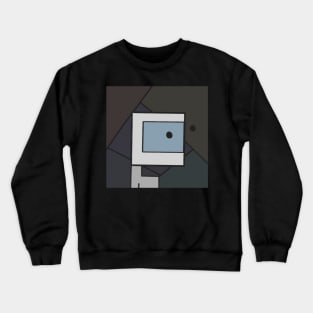 Abstract Astronaut Crewneck Sweatshirt